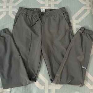 Gray Kids polyester joggers